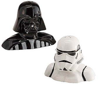 Star Wars - Vader and Trooper Salt and Pepper