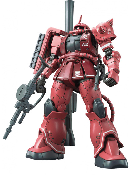 HG Zaku II MS-06S Red Comet Ver. - 1/144
