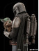 Star Wars: The Mandalorian - The Mandalorian and Grogu Art Scale Statue