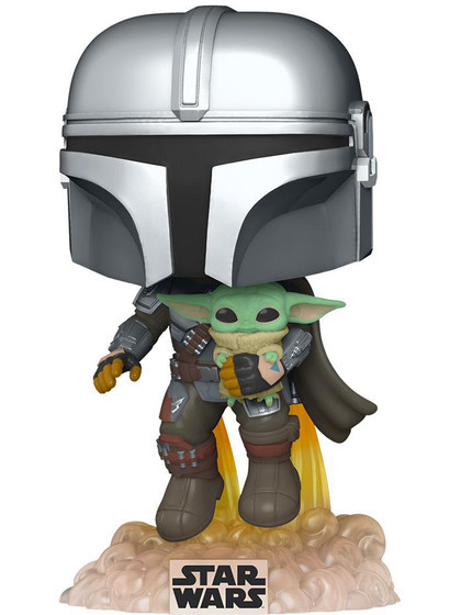 Funko POP! Star Wars: The Mandalorian - The Mandalorian with the Child - DAMAGED PACKAGING