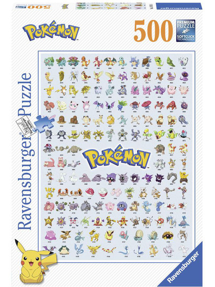 Pokémon - Pokémon Jigsaw Puzzle (500 pieces)