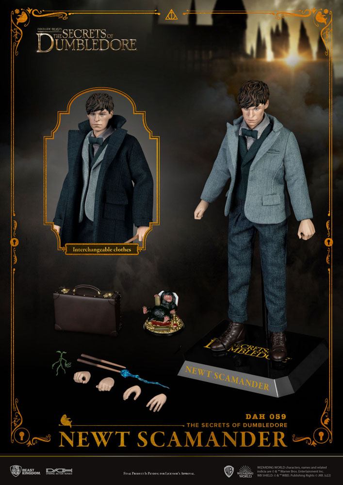 Fantastic Beasts The Secrets of Dumbledore Newt Scamander 1/9