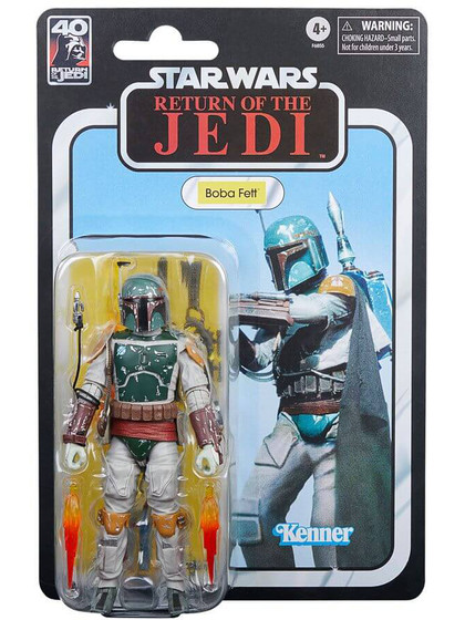 Star Wars Black Series: ROTJ 40th Anniversary - Boba Fett Deluxe - DAMAGED PACKAGING