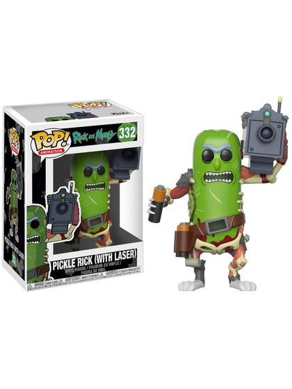 Funko POP! Animation: Rick and Morty - Pickle Rick with Laser