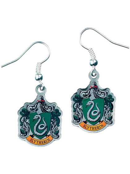Harry Potter - Slytherin Crest (Silver plated) Øreringe