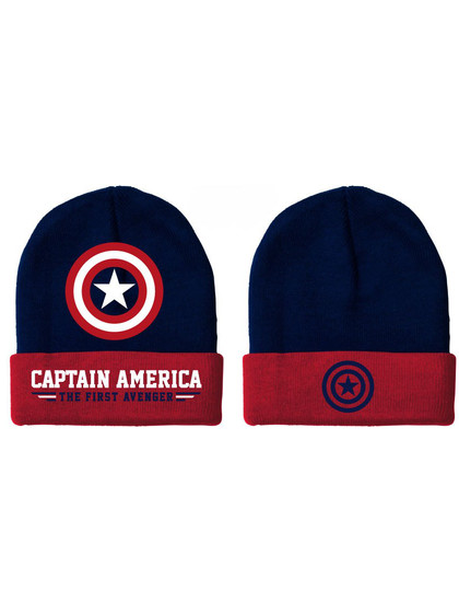 Marvel Comics - Captain America Shield Logo Beanie