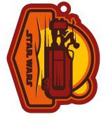 Star Wars: Episode VII - Rey Speeder Rubber Keychain