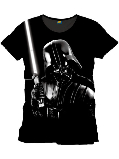 Star Wars - Silver Darth Vader T-Shirt - Large
