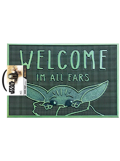 The Mandalorian - I'm All Ears Rubber Doormat