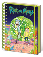Rick and Morty Portal Notebook A5