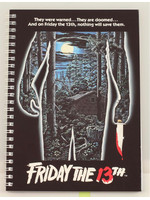 Friday the 13th - Movie Poster Notebook