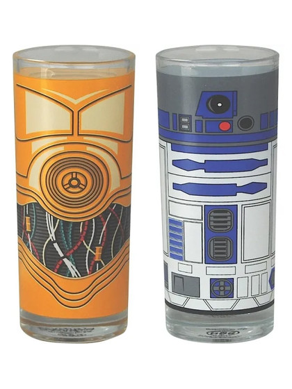 Star Wars - R2-D2 & C-3PO - 2-Pack Glass Set