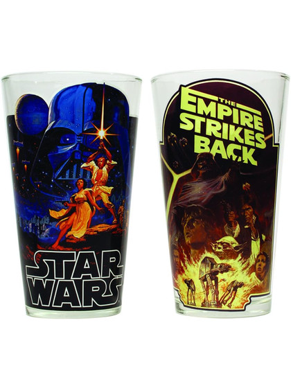 Star Wars - Movie Posters Pint Glass Set 2-Pack
