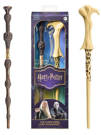 Harry Potter: Role Play Wand - The Elder Wand & Lord Voldemort 2-Pack