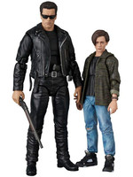 Terminator 2 - T-800 (T2 Ver.) & John Connor - MAFEX
