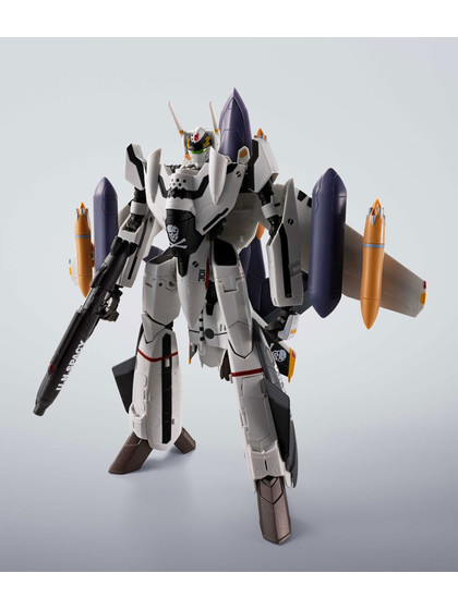 Macross 7 - VF-0S Phoenix (Roy Focker Use) & QF-2200D-B Ghost Set - Hi-Metal R