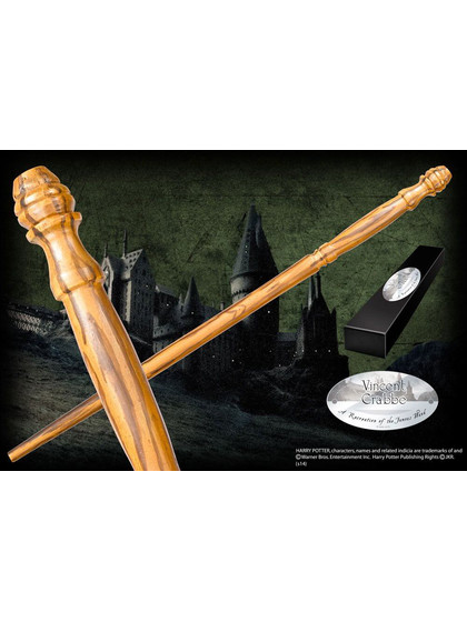 Harry Potter Wand - Vincent Crabbe - DAMAGED PACKAGING