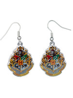 Harry Potter - Hogwarts Crest Earrings (silver plated)