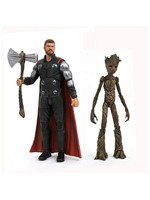 Marvel Select - Thor & Groot (Avengers Infinity War)
