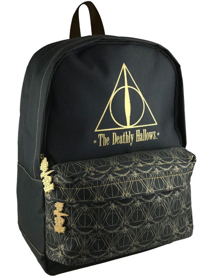 Harry Potter - Deathly Hallows Backpack Gold