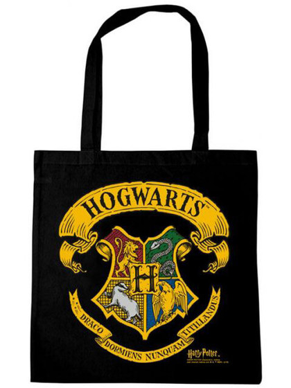 Harry Potter - Hogwarts Logo Black Stofpose
