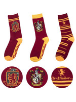 Harry Potter - Socks 3-Pack Gryffindor