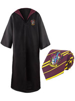 Harry Potter - Robe, Necktie & Tattoo Set Gryffindor