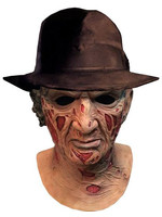 A Nightmare on Elm Street - Freddy Krueger Latex Mask with Hat (Deluxe) A Nightmare on Elm Street - Freddy Krueger Latex Mask with Hat (Deluxe)