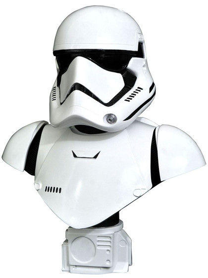 Star Wars Episode VII - First Order Stormtrooper Legends in 3D Bust - 1/2 
