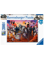 Star Wars The Mandalorian - Face-Off Jigsaw Puzzle (200 pieces)