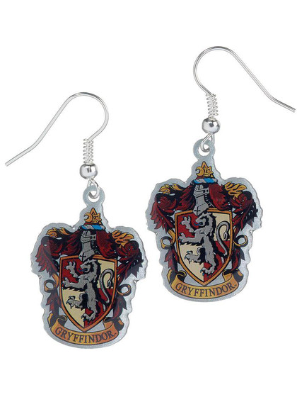 Harry Potter - Gryffindor Crest Earrings (silver plated)