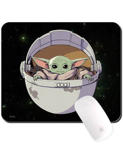 Star Wars - Baby Yoda Space Mouse Pad