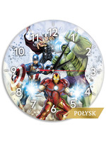 Marvel - Avengers Multicoloured Glossy Wall Clock