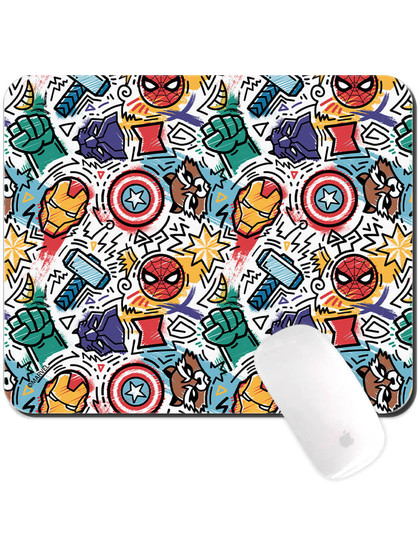 Marvel - Avengers Symbols Mouse Pad