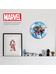 Marvel - Avengers Glossy Blue Wall Clock