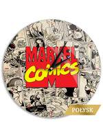 Marvel - Marvel Logo Comic Glossy Wall Clock