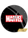 Marvel - Marvel Logo Black Glossy Wall Clock