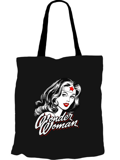 Wonder Women - Wonder Women Black Tote Bag