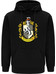 Harry Potter - Hufflepuff Logo Black Hoodie