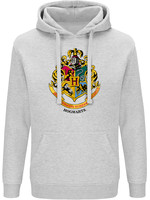 Harry Potter - Hogwarts Logo Gray Hoodie