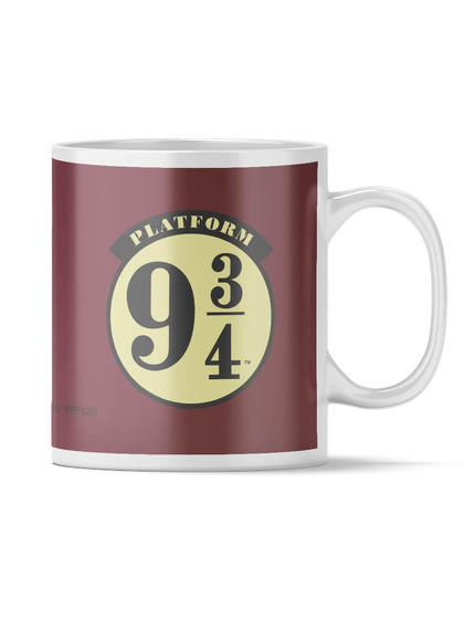 Harry Potter - Platform 9 3/4 Red Mug