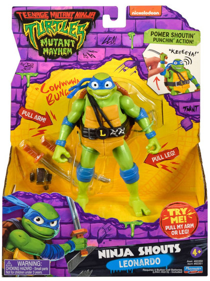 Turtles: Mutant Mayhem - Ninja Shouts Leonardo