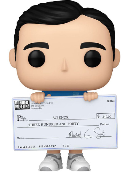 Funko POP! Television: The Office US - Michael with Check - DAMAGED PACKAGING