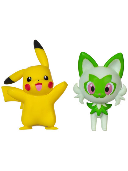 Pokémon Gen IX Battle Figure - Pikachu & Sprigatito 2-Pack