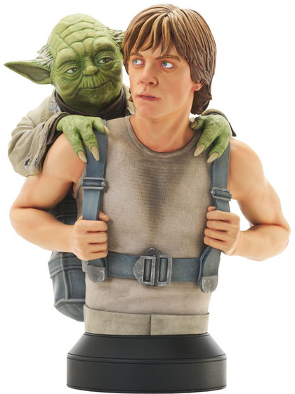 Star Wars: Episode V - Luke with Yoda Bust - 1/6