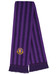 Wednesday - Nevermore Academy Scarf Purple - 190 cm