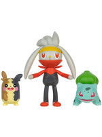 Pokémon Battle Figure - Morpeko (Full-Belly Mode), Bulbasaur and Raboot 3-Pack Pokémon Battle Figure - Morpeko (Full-Belly Mode), Bulbasaur and Raboot 3-Pack