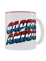 Marvel Comics - Captain America Logo Mug Marvel Comics - Captain America Logo Mug
